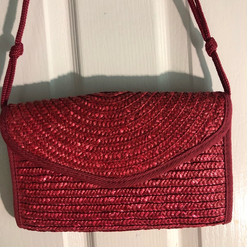 Craft&Barrow red shoulder bag in EUC